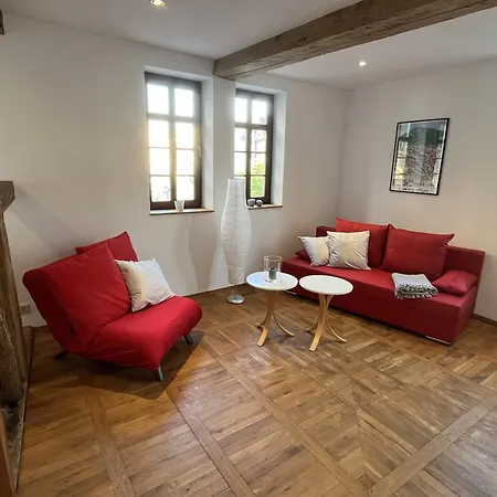 アパート Schlossbergwohnung Loewenhaus